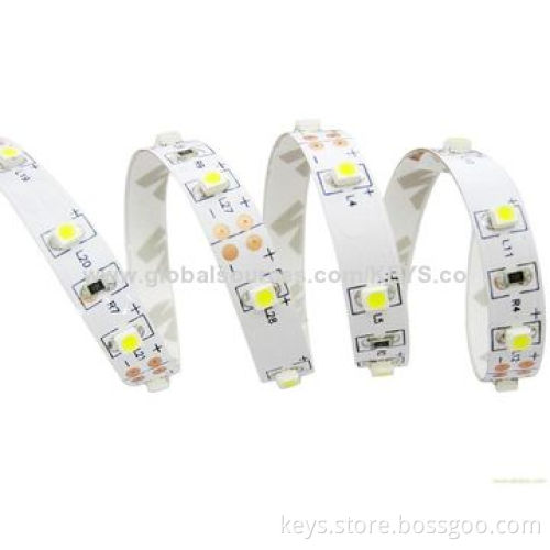 Warm White 24V 3528 SMD Flexible LED Strip Lights, 2800k, for Indoor Lighting